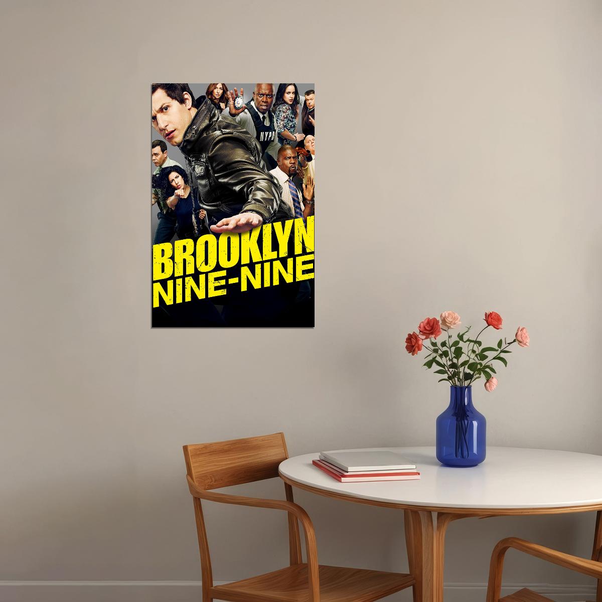 Brooklyn Nine Nine Movie Crime Comedy Poster Wall Art Print Home Wall Decor - xonomax