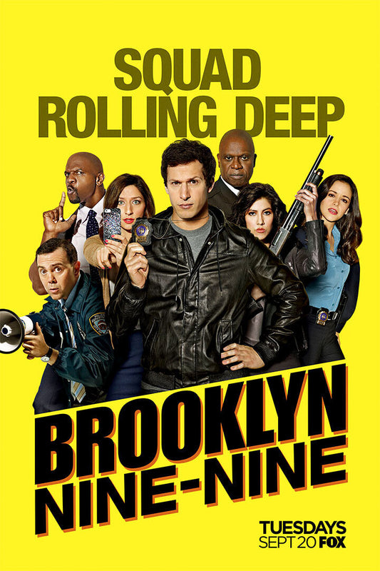 Brooklyn Nine Nine Movie Comedy Crime Poster Wall Art Print Home Wall Decor - xonomax