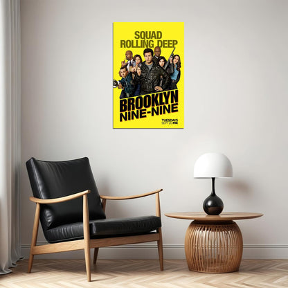 Brooklyn Nine Nine Movie Comedy Crime Poster Wall Art Print Home Wall Decor - xonomax