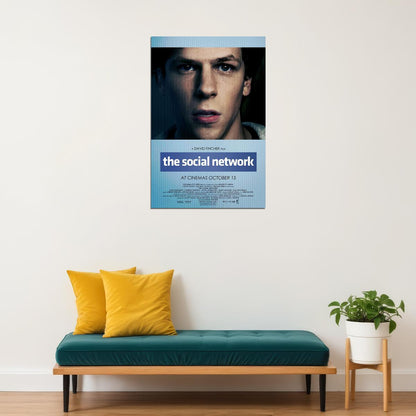 The Social Network Movie Biography Drama Poster Wall Art Print Home Wall Decor - xonomax