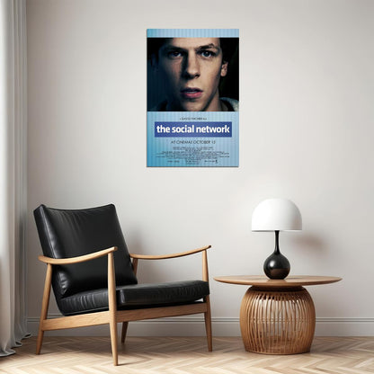 The Social Network Movie Biography Drama Poster Wall Art Print Home Wall Decor - xonomax
