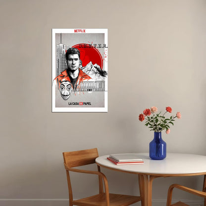 Money Heist La Casa De Papel Poster Wall Art Print Home Wall Decor - xonomax