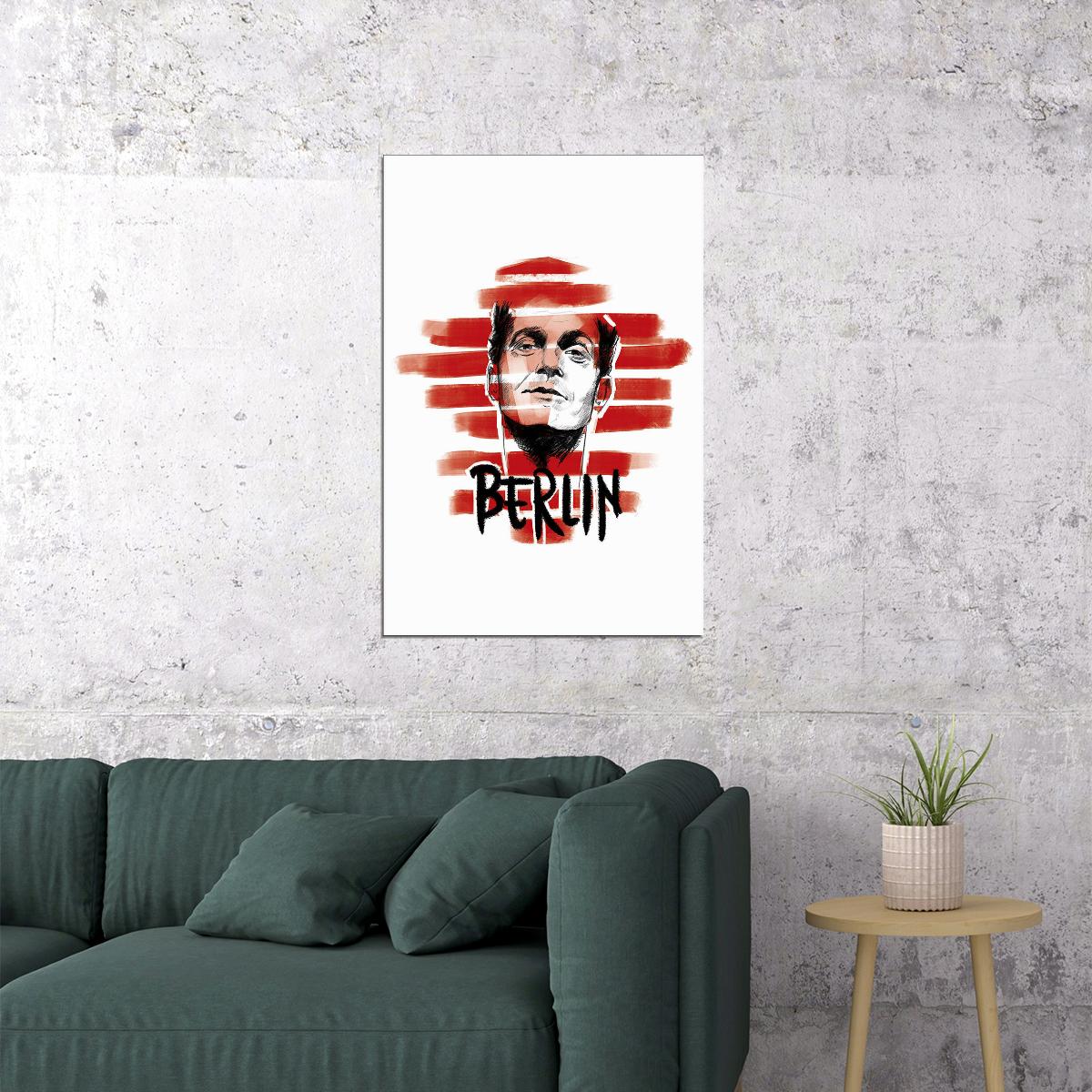Money Heist La Casa De Papel Crime Poster Wall Art Print Home Wall Decor - xonomax