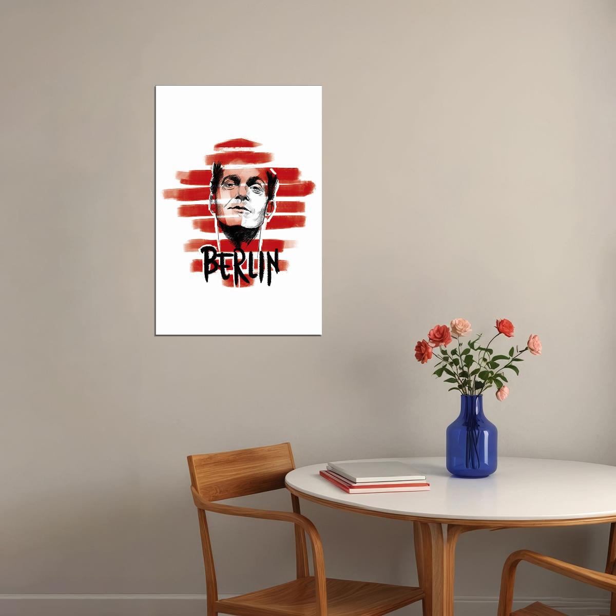 Money Heist La Casa De Papel Crime Poster Wall Art Print Home Wall Decor - xonomax