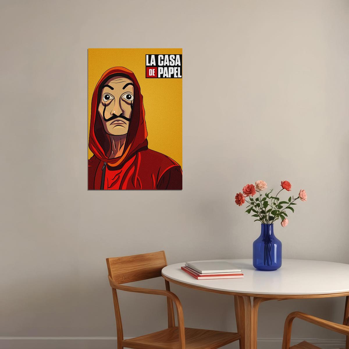 Money Heist La Casa De Papel Poster Wall Art Print Home Wall Decor - xonomax