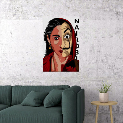 La Casa De Papel Money Heist Poster Print - xonomax