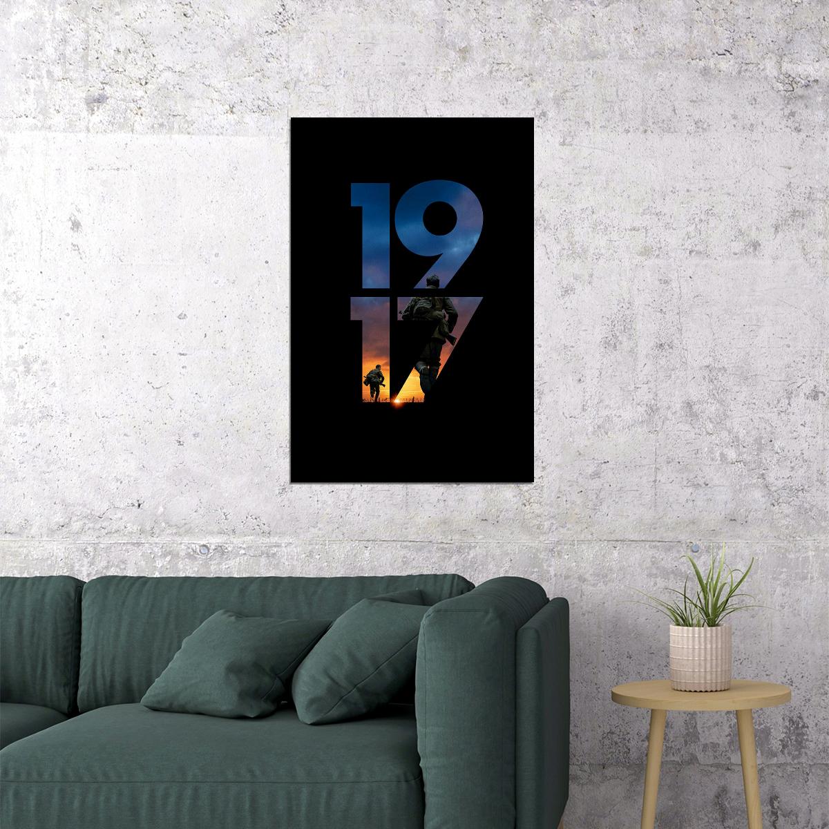 1917 Movie Warriors Action Drama War Poster Wall Art Print Home Wall Decor - xonomax