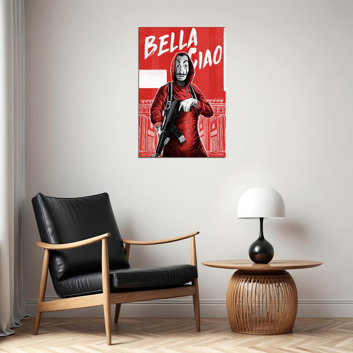 La Casa De Papel Money Heist Poster Print - xonomax