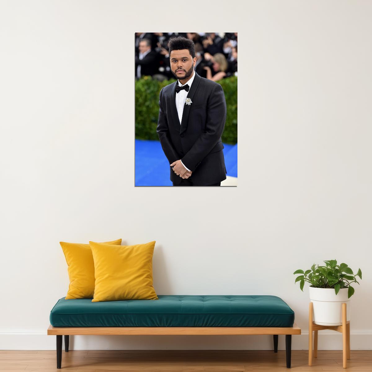 The Weeknd Artist Singer Musician Poster Wall Art Print Home Wall Decor - xonomax