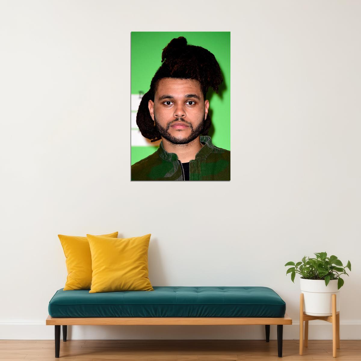 The Weeknd Singer Musician Singer Songwriter Poster Wall Art Print Home Wall Decor - xonomax