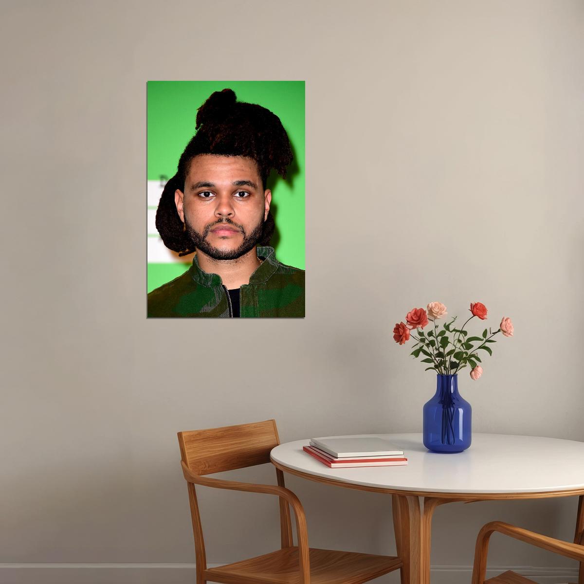 The Weeknd Singer Musician Singer Songwriter Poster Wall Art Print Home Wall Decor - xonomax