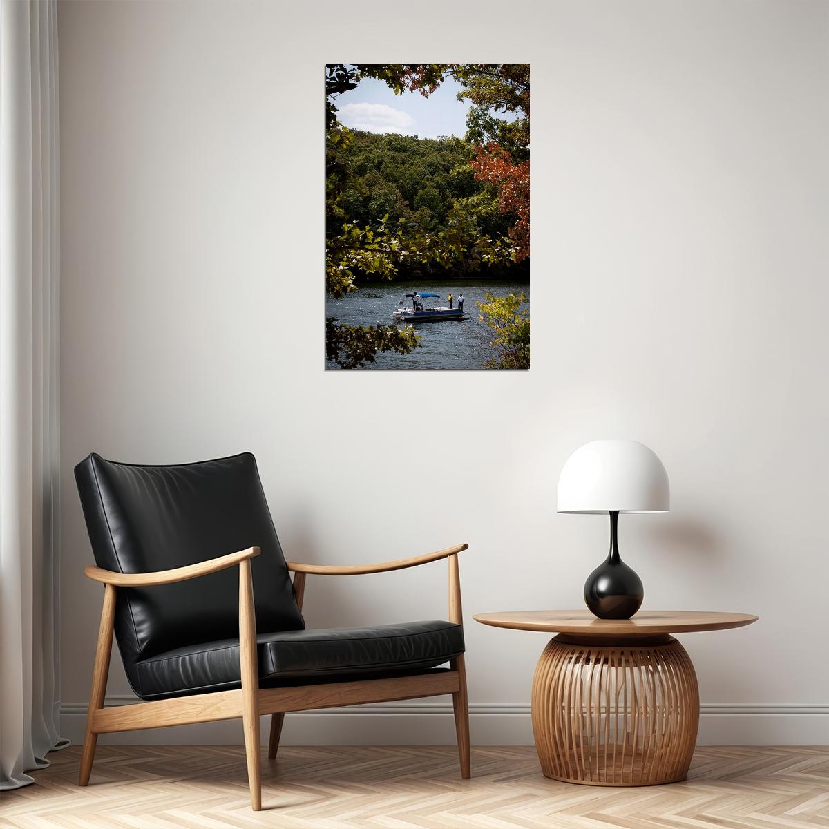 Sunrise Beach Lake Ozark Missouri Landscape Poster Wall Art Print Home Wall Decor - xonomax