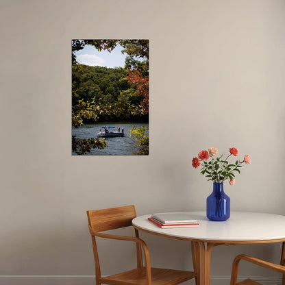 Sunrise Beach Lake Ozark Missouri Landscape Poster Wall Art Print Home Wall Decor - xonomax