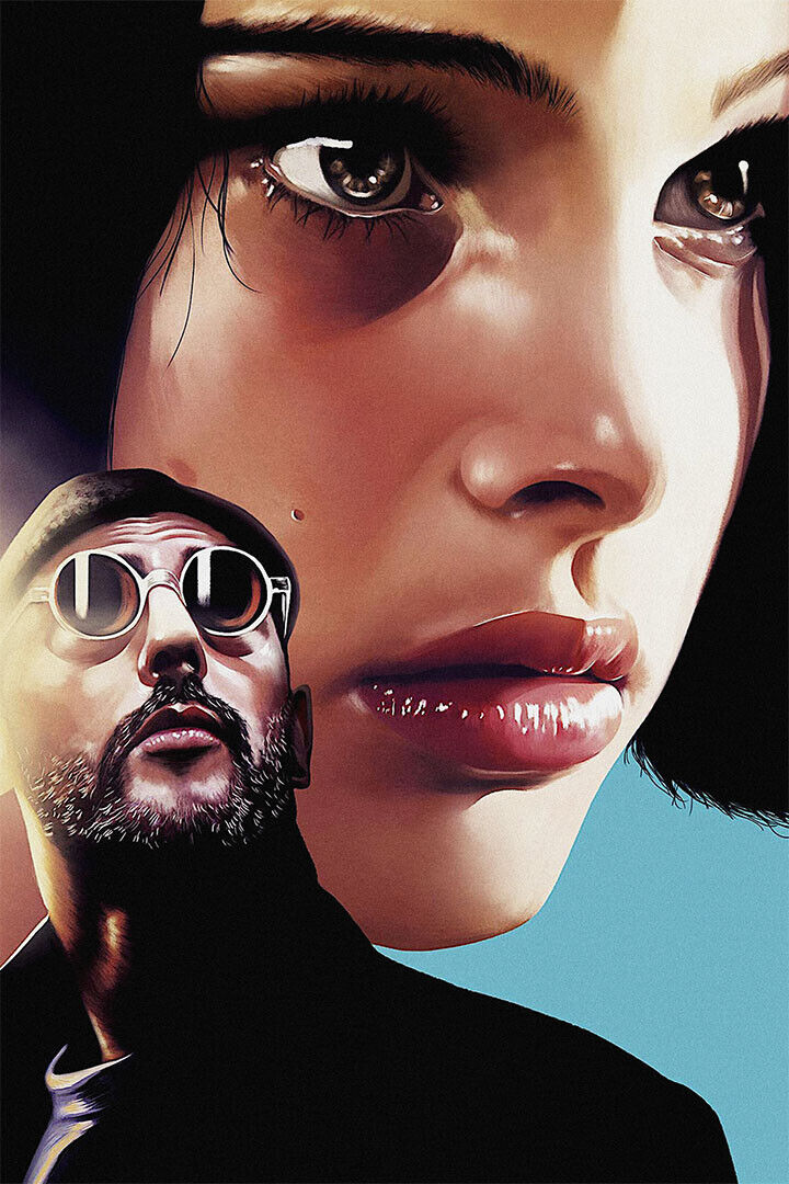 Leon This Killer Is Not Too Cold Movie Crime Drama Poster Wall Art Print Home Wall Decor - xonomax