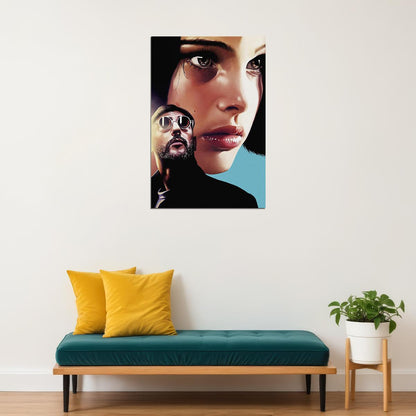 Leon This Killer Is Not Too Cold Movie Crime Drama Poster Wall Art Print Home Wall Decor - xonomax