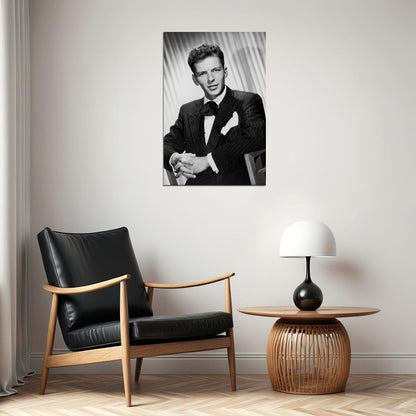 Frank Sinatra Black And White Singer Artist Poster Wall Art Print Home Wall Decor - xonomax