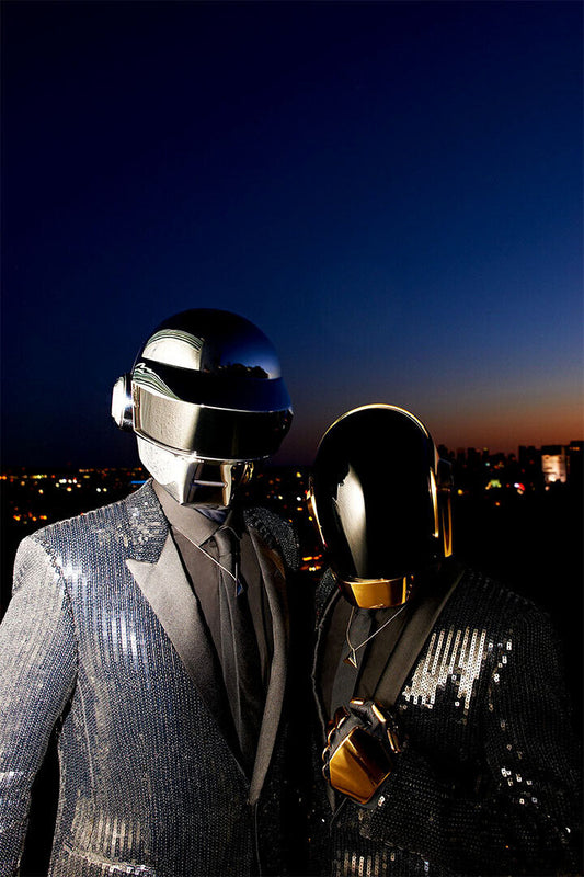 Daft Punk Music Star Electronic Artist Music Duo Poster Wall Art Print Home Wall Decor - xonomax