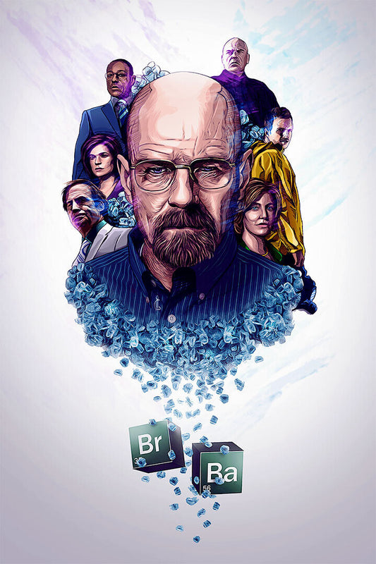 Breaking Bad Movie Sticker Classic American Series Poster Wall Art Print Home Wall Decor - xonomax