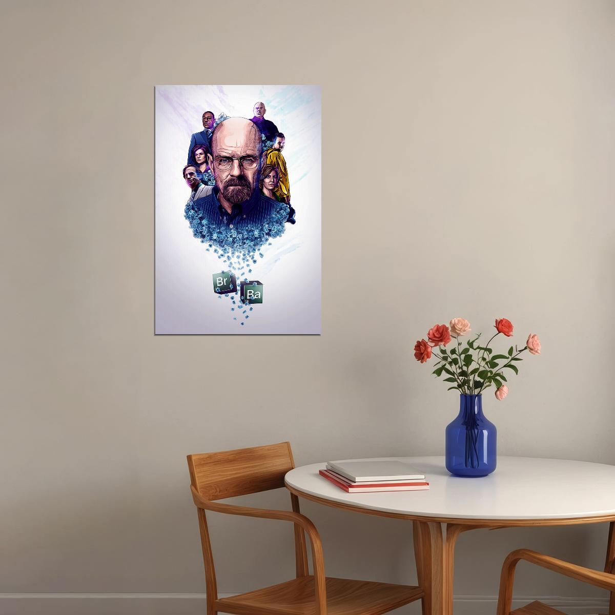 Breaking Bad Movie Sticker Classic American Series Poster Wall Art Print Home Wall Decor - xonomax