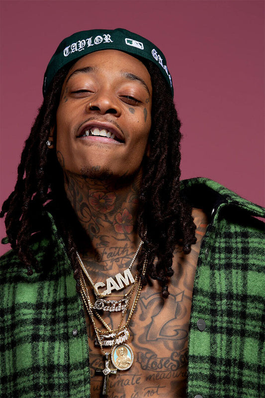 Wiz Khalifa Rap Music Hip Hop Rapper Picture Poster Wall Art Print Home Wall Decor - xonomax