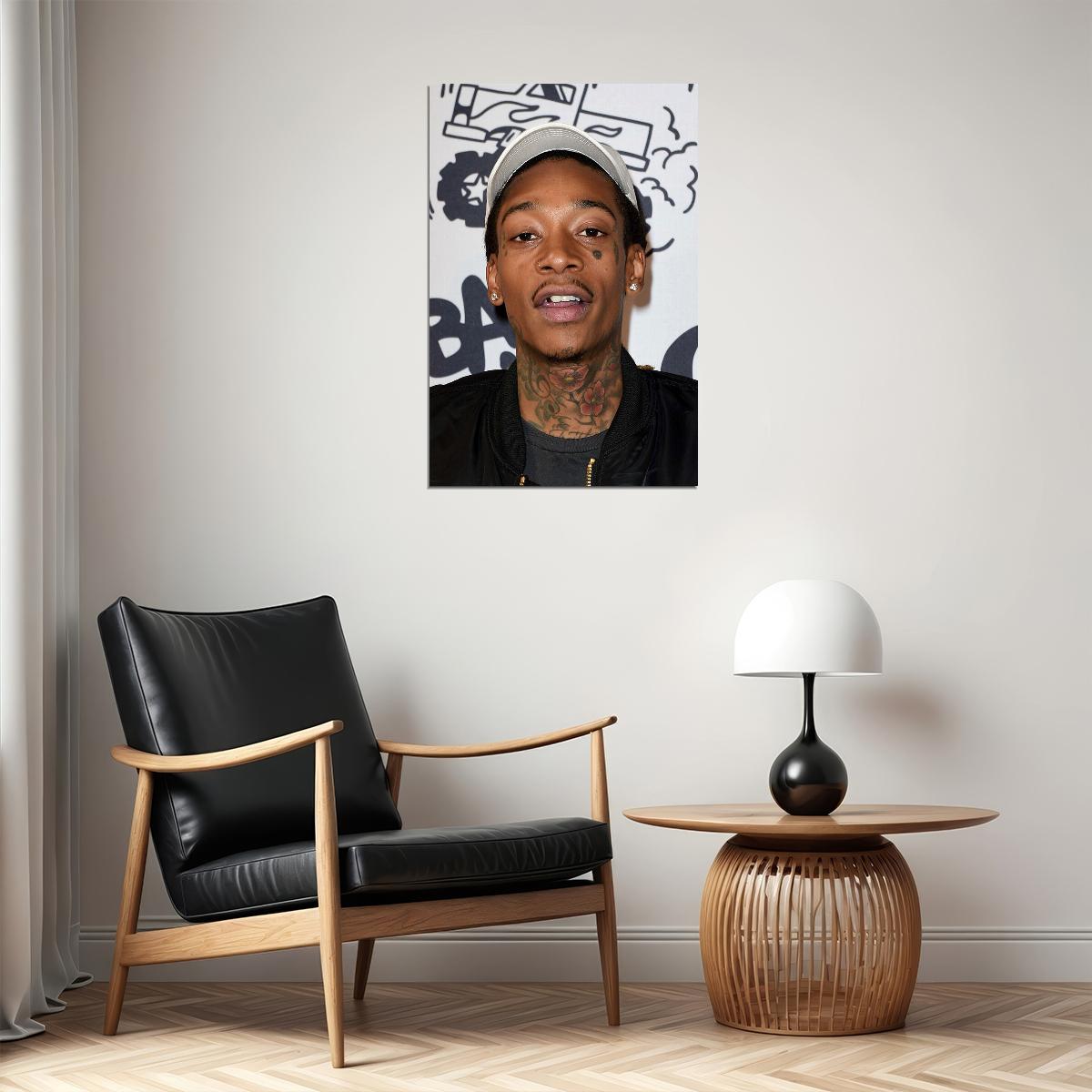 Wiz Khalifa Rap Music Hip Hop Artist Rapper Poster Wall Art Print Home Wall Decor - xonomax