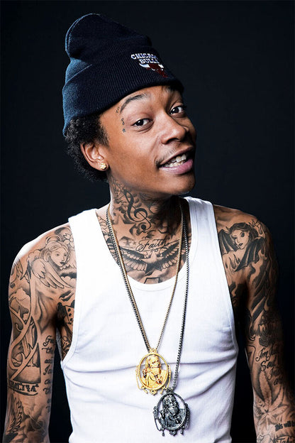 Wiz Khalifa Rap Music Hip Hop Rapper Artist Poster Wall Art Print Home Wall Decor - xonomax
