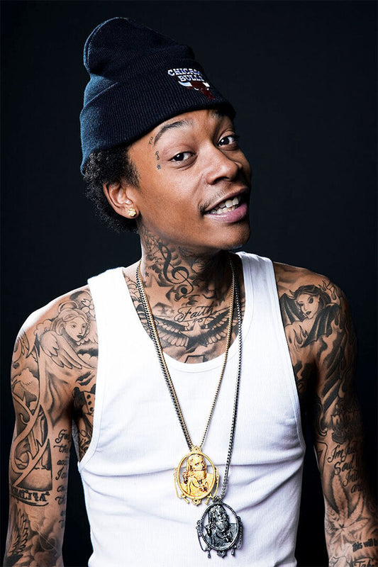 Wiz Khalifa Rap Music Hip Hop Rapper Artist Poster Wall Art Print Home Wall Decor - xonomax