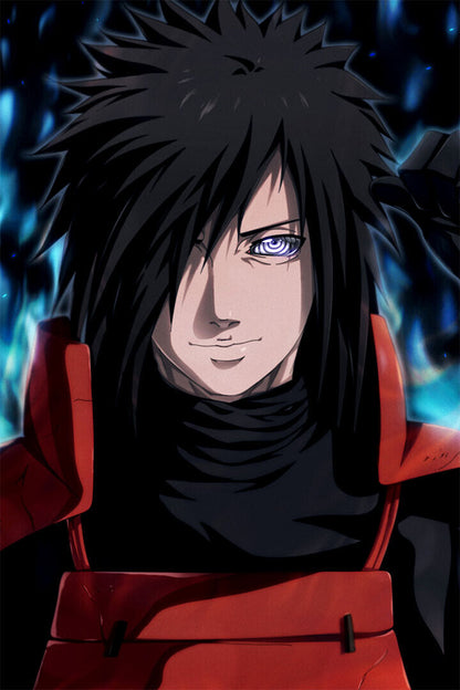 Madara Uchiha Anime Fictional Character Poster Wall Art Print Home Wall Decor