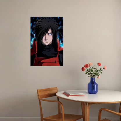 Madara Uchiha Anime Fictional Character Poster Wall Art Print Home Wall Decor