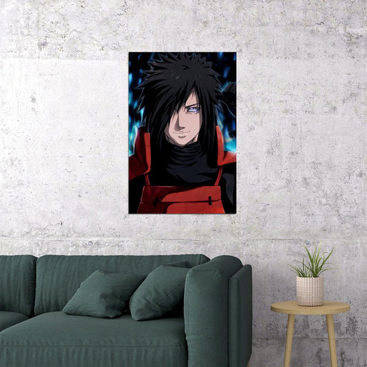 Madara Uchiha Anime Fictional Character Poster Wall Art Print Home Wall Decor
