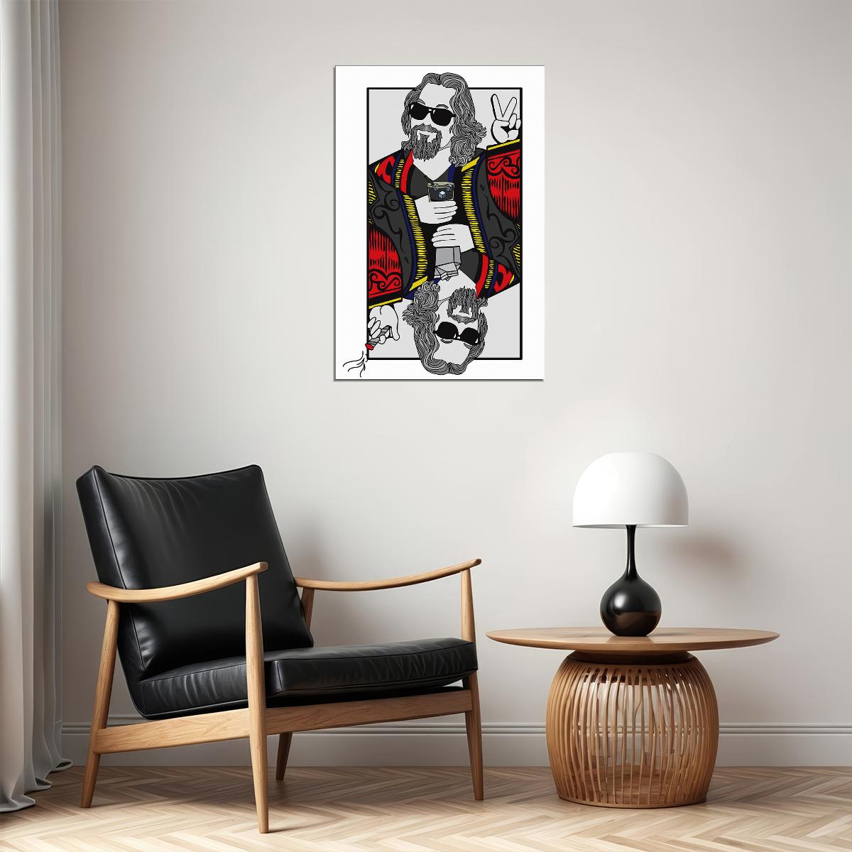 The Big Lebowski Classic Movie Character Comic Poster Wall Art Print Home Wall Decor - xonomax