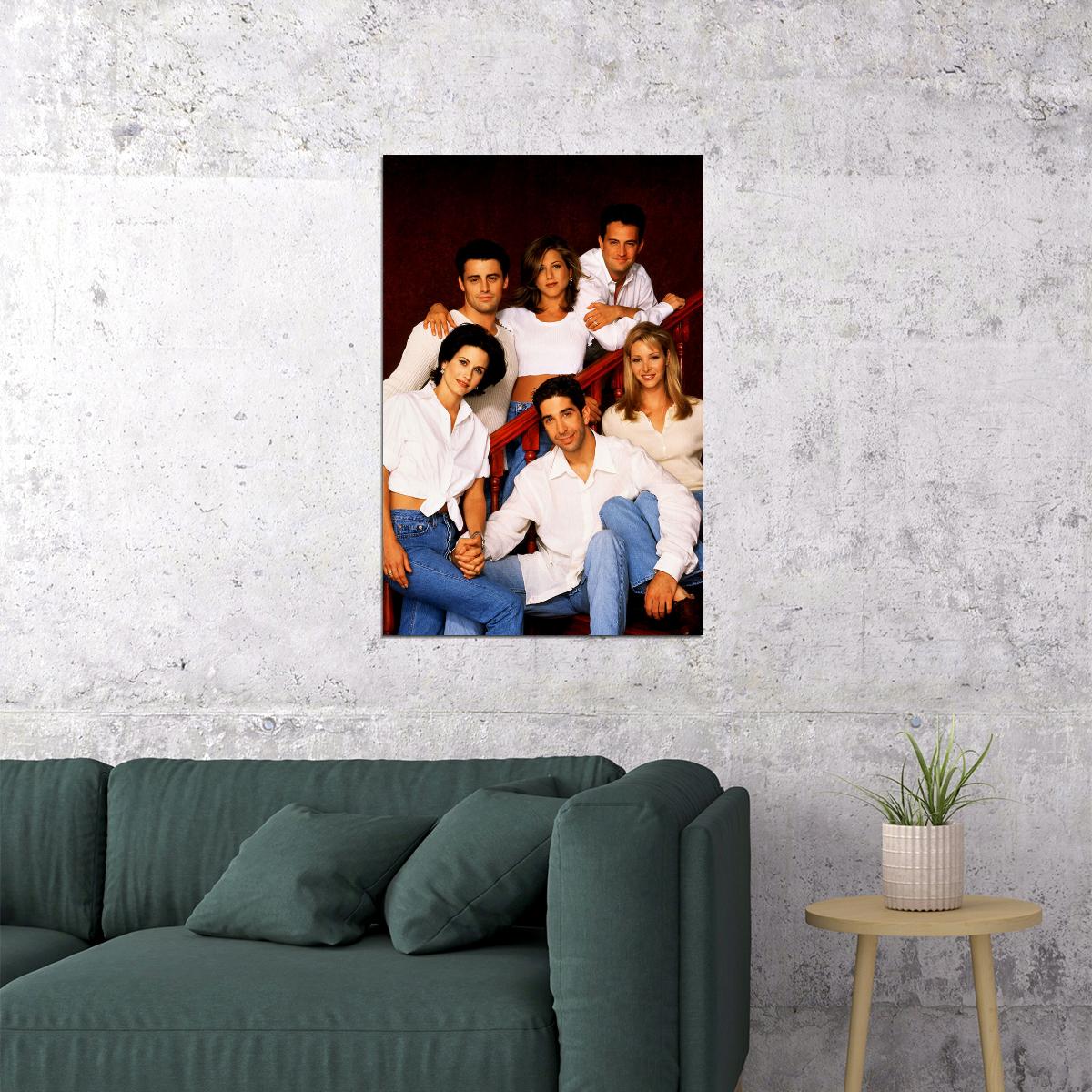 Friends Tv Show Classic Movie Lives Poster Wall Art Print Home Wall Decor - xonomax