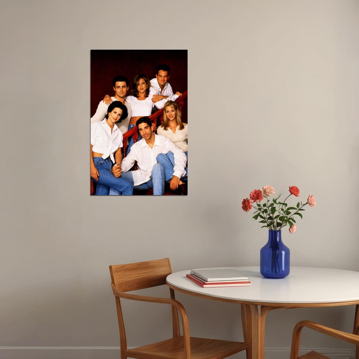 Friends Tv Show Classic Movie Lives Poster Wall Art Print Home Wall Decor - xonomax