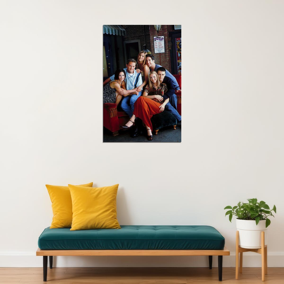 Friends Tv Show Classic Movie Excitement Poster Wall Art Print Home Wall Decor - xonomax