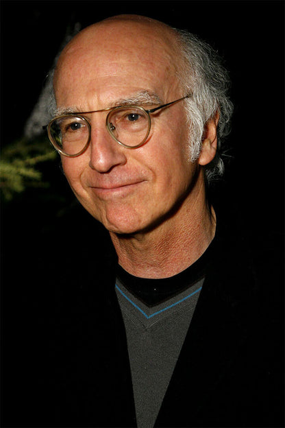 Larry David Portrait Comedian Writer Producer Poster Wall Art Print Home Wall Decor - xonomax