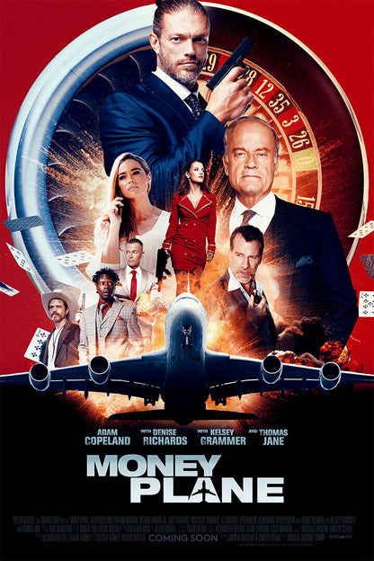 Money Plane 2020 Movie Action Poster Wall Art Print Home Wall Decor - xonomax