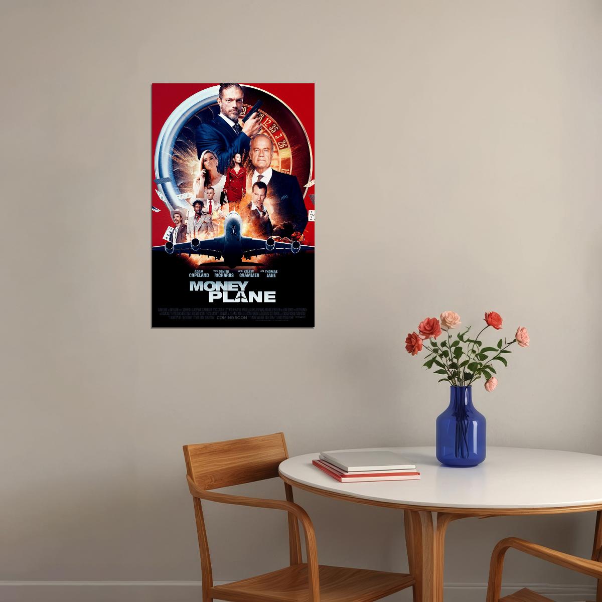 Money Plane 2020 Movie Action Poster Wall Art Print Home Wall Decor - xonomax