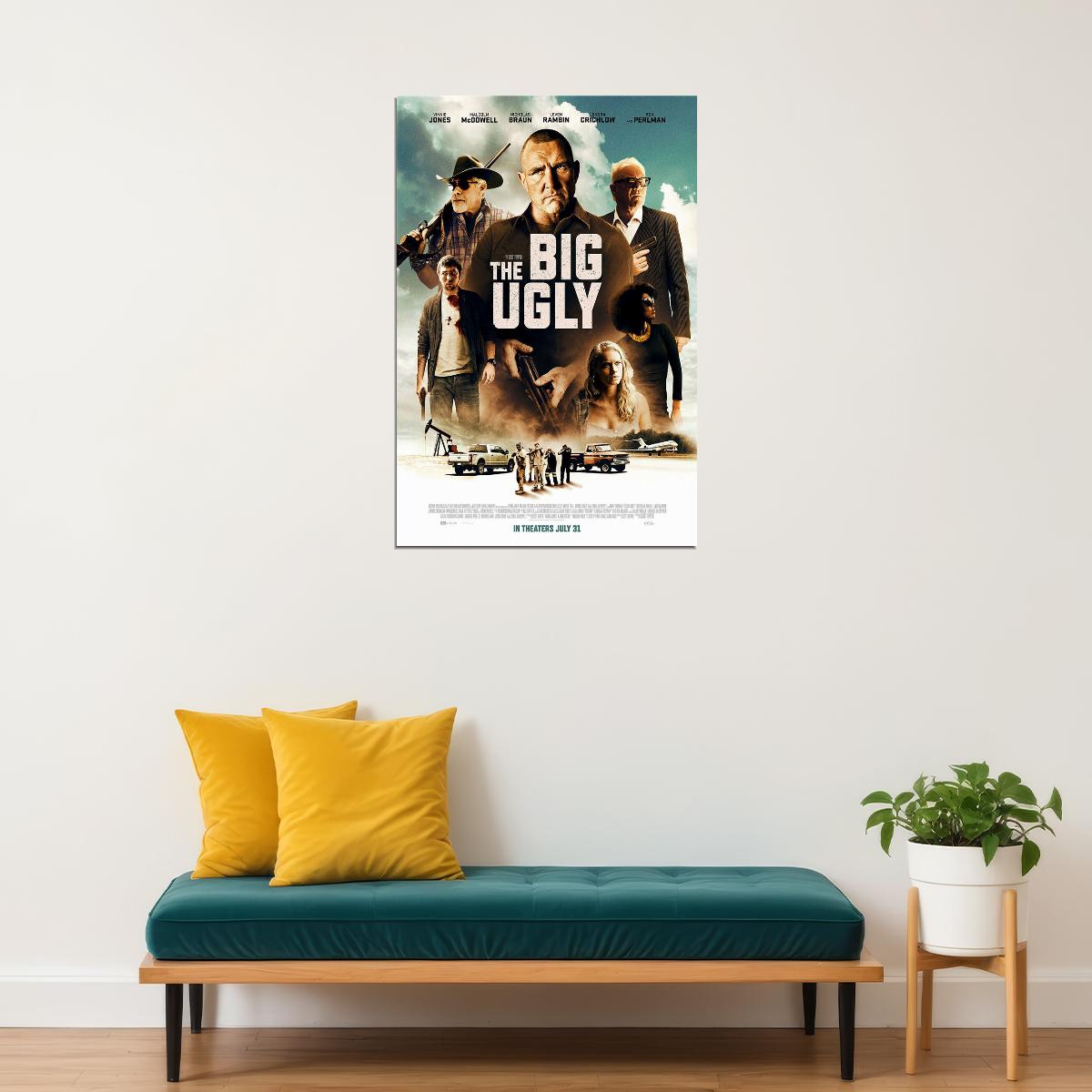 The Big Ugly Movie 2020 Action Poster Wall Art Print Home Wall Decor - xonomax