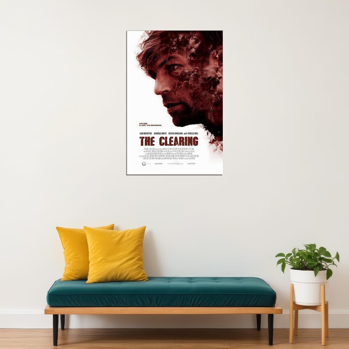 The Clearing Movie Horror End Is Beginning Poster Wall Art Print Home Wall Decor - xonomax