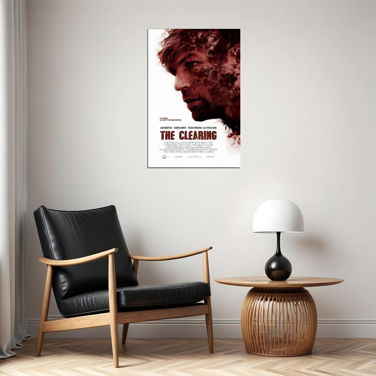 The Clearing Movie Horror End Is Beginning Poster Wall Art Print Home Wall Decor - xonomax