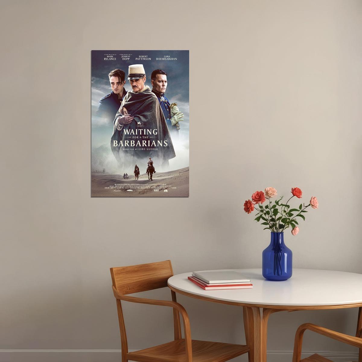 Waiting For The Barbarians Movie 2020 Poster Wall Art Print Home Wall Decor - xonomax