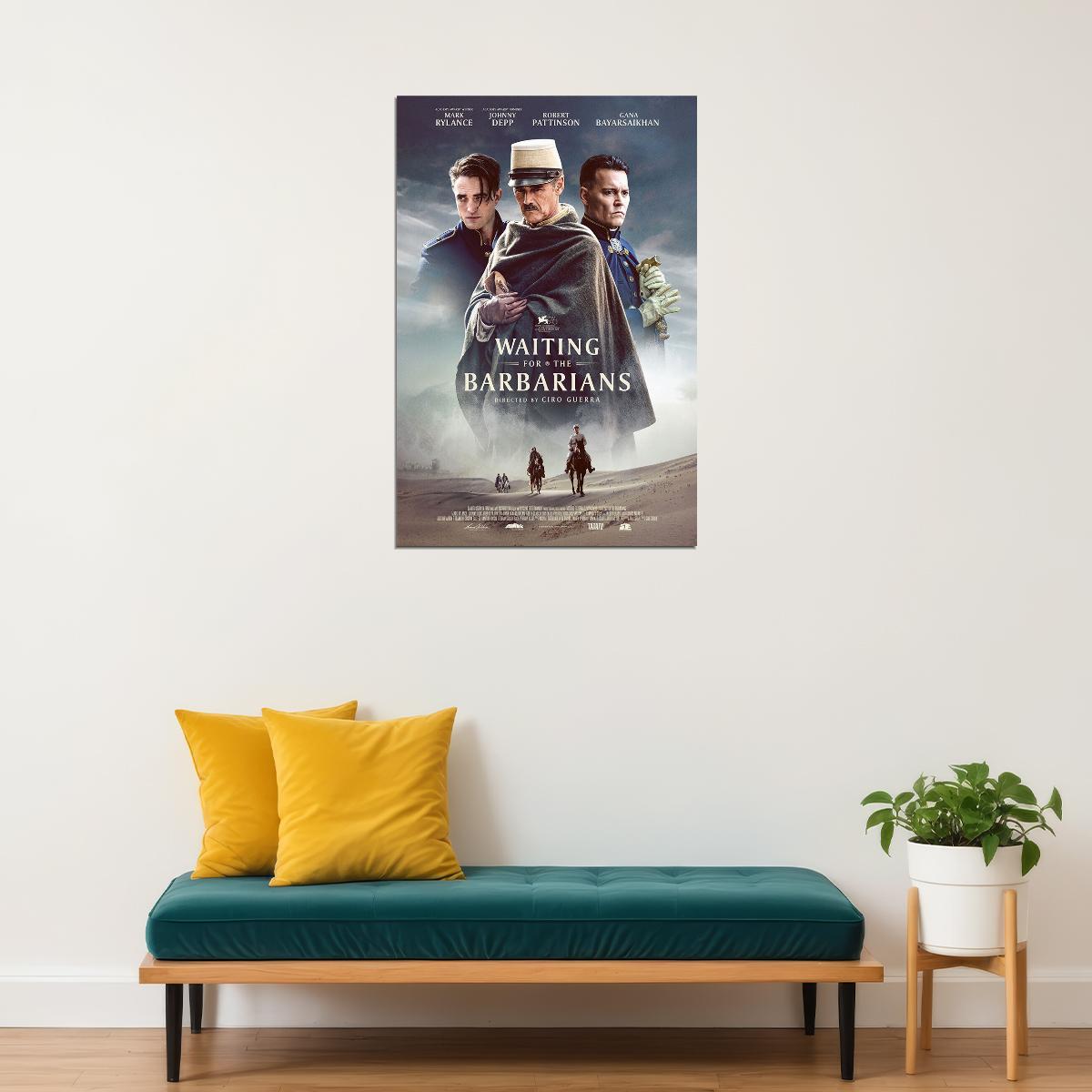 Waiting For The Barbarians Movie 2020 Poster Wall Art Print Home Wall Decor - xonomax