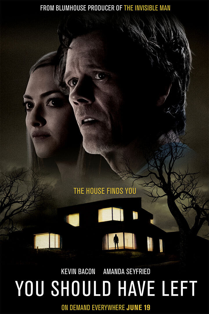 You Should Have Left Movie 2020 Poster Wall Art Print Home Wall Decor - xonomax