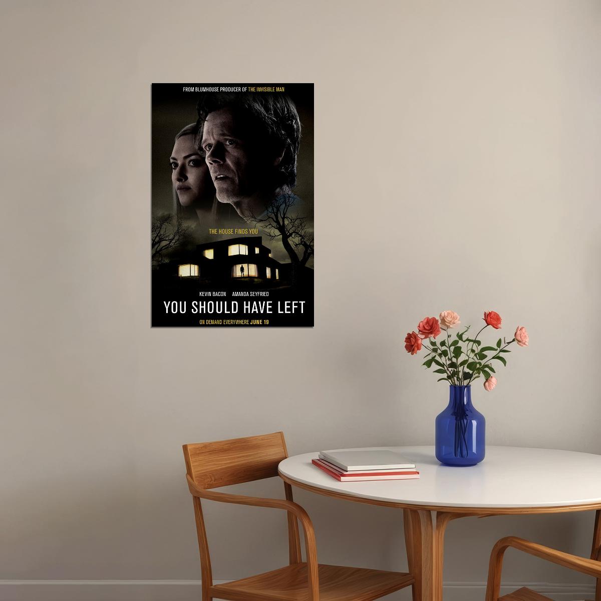 You Should Have Left Movie 2020 Poster Wall Art Print Home Wall Decor - xonomax