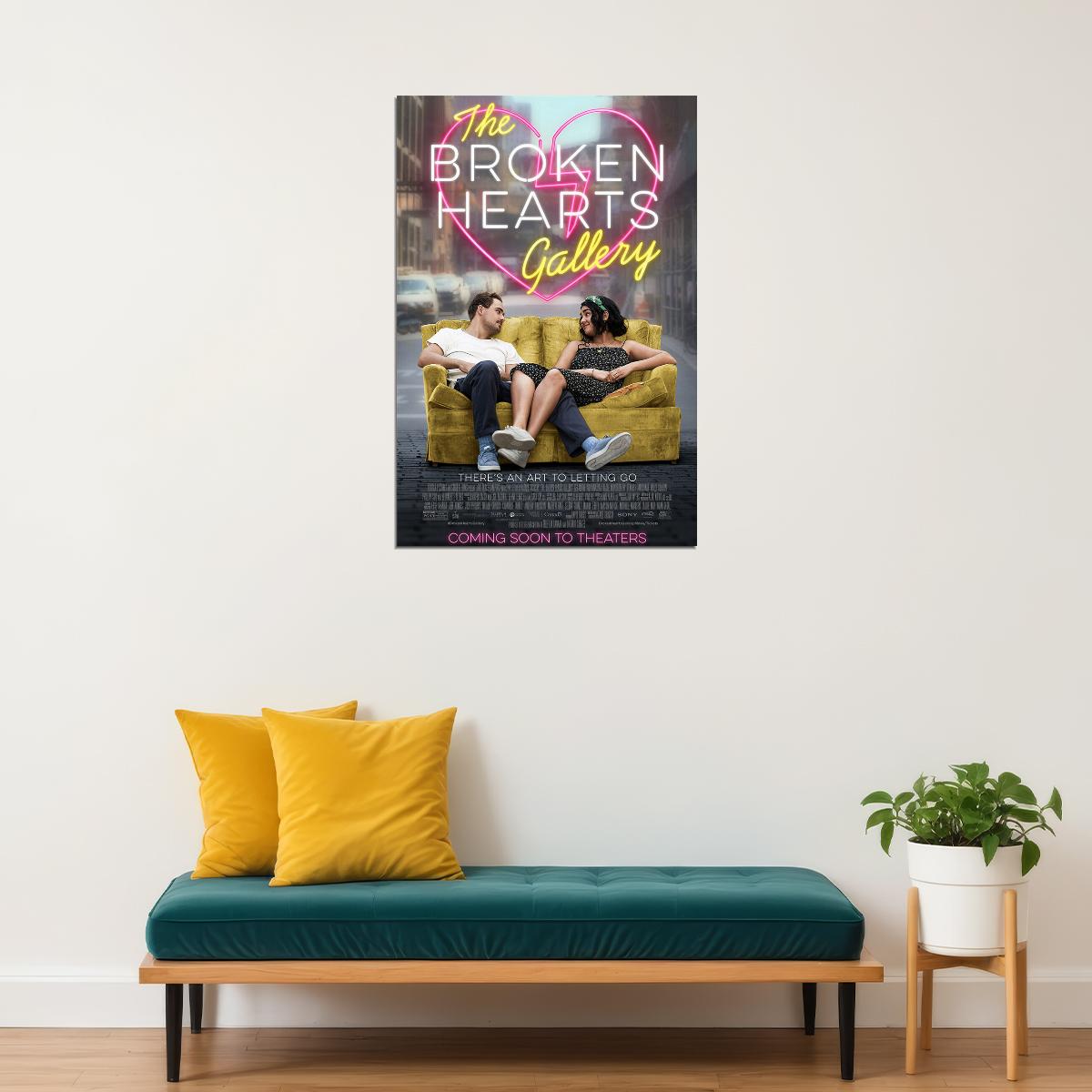 The Broken Hearts Gallery Movie 2020 Poster Wall Art Print Home Wall Decor - xonomax
