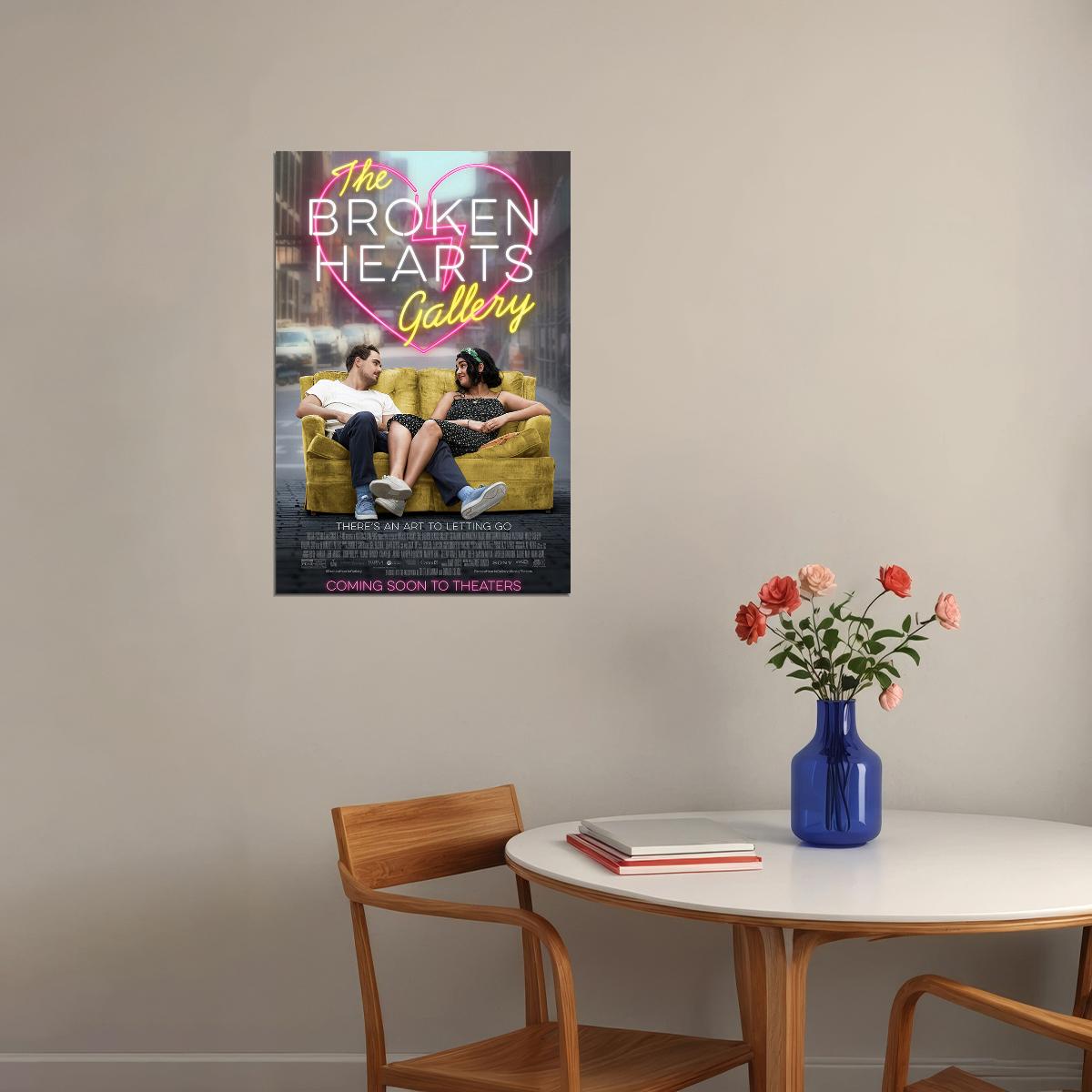The Broken Hearts Gallery Movie 2020 Poster Wall Art Print Home Wall Decor - xonomax