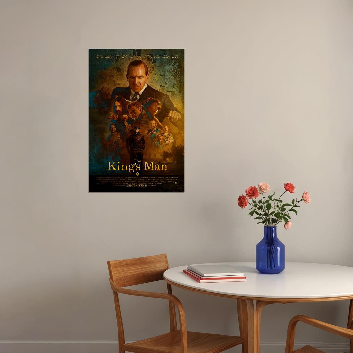 The Kings Man Movie 2020 Action Poster Wall Art Print Home Wall Decor - xonomax