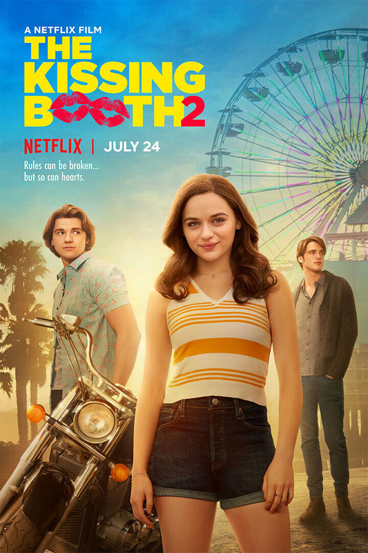 The Kissing Booth 2 Movie Poster Wall Art Print Home Wall Decor - xonomax