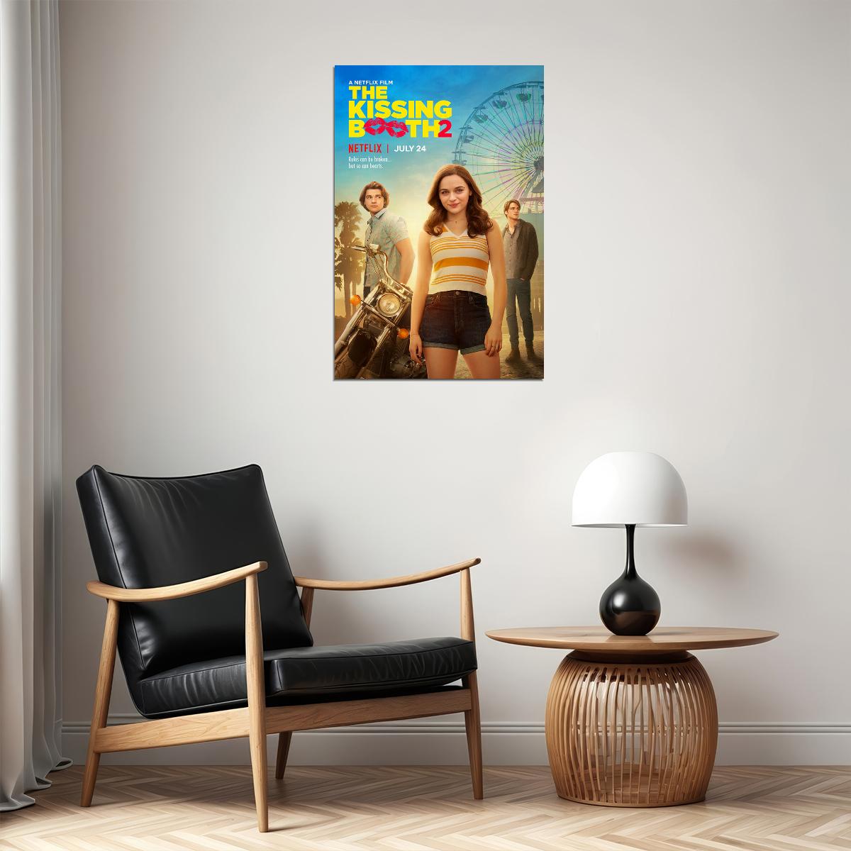 The Kissing Booth 2 Movie Poster Wall Art Print Home Wall Decor - xonomax