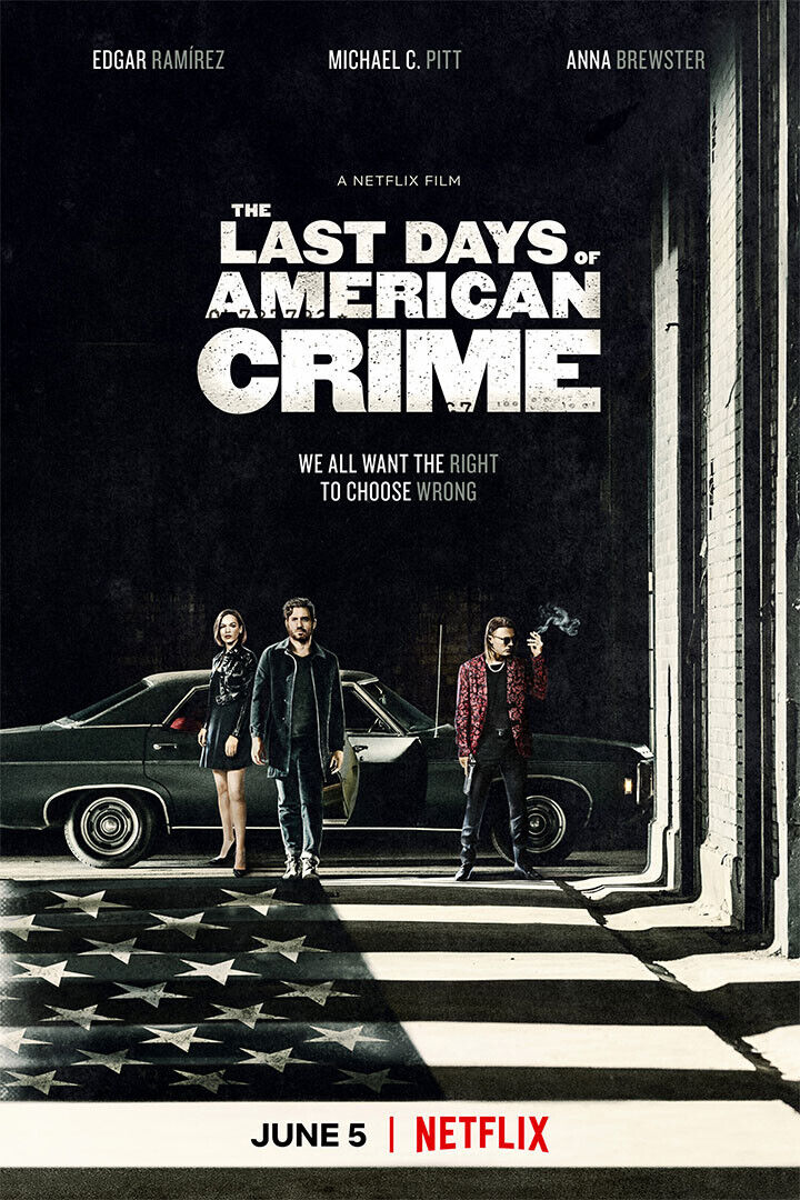The Last Days Of American Crime Movie 2020 Poster Wall Art Print Home Wall Decor - xonomax